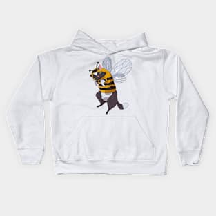 Cat bee Kids Hoodie